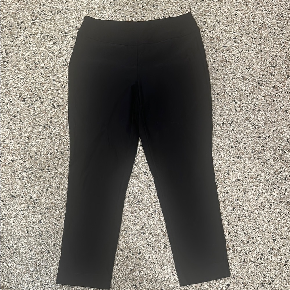 Classic Black Cropped Pants